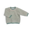 Moulin Roty Pull En Tricot Rayé - Igname
