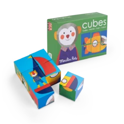 Puzzle 6 Cubes Les Popipop Moulin Roty