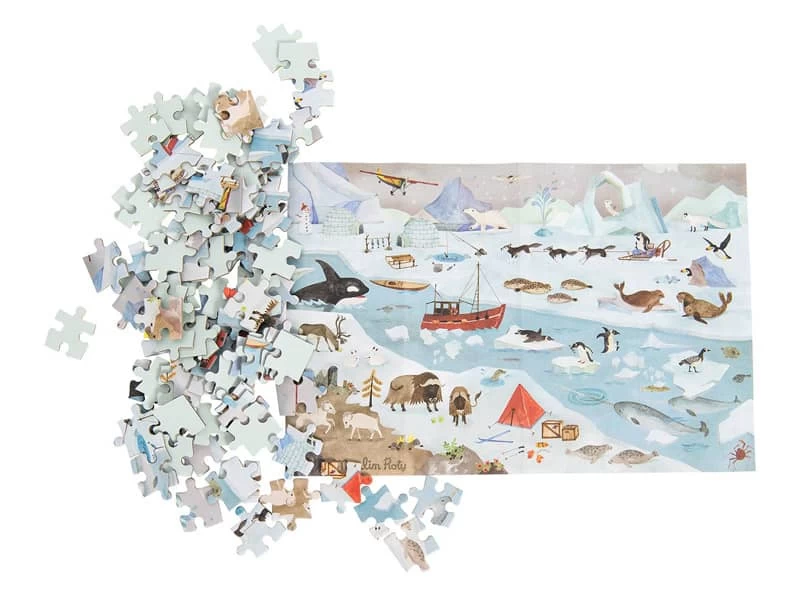 Puzzle La Banquise 96 Pièces Le Jardin Du Moulin Moulin Roty