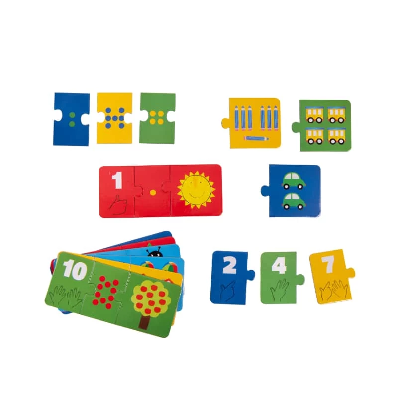 Puzzle Chiffres 1 à 10 Les Popipop Moulin Roty – Image 2