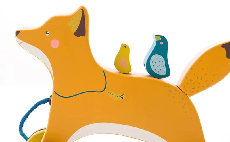 Renard à Tirer Le Voyage D'Olga Moulin Roty – Image 3