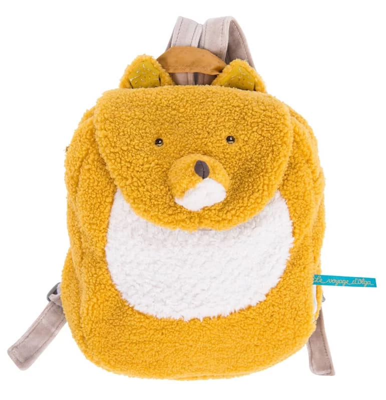 Sac à Dos Personnalisé Renard Le Voyage D'Olga Moulin Roty