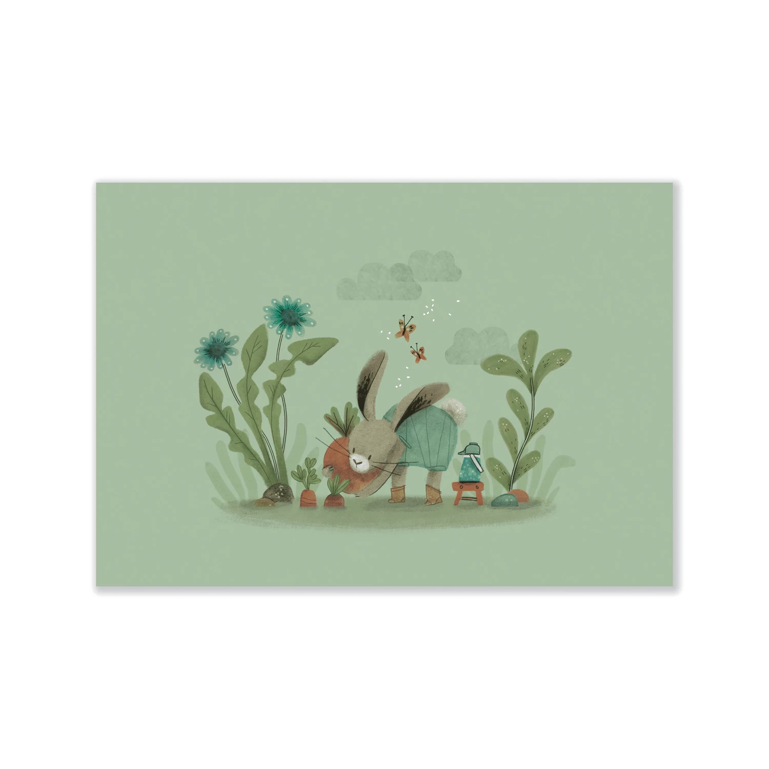 Set De 3 Affiches Trois Petits Lapins Moulin Roty – Image 4