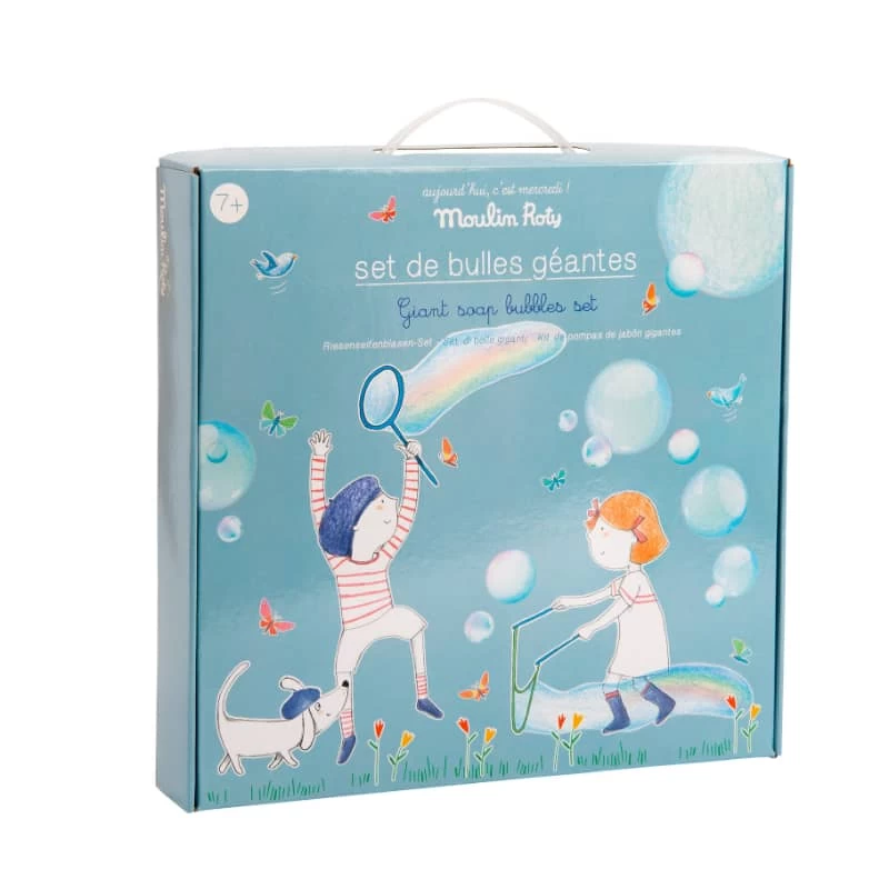 Set De Bulles Géantes Aujourd'hui C'est Mercredi Moulin Roty – Image 3