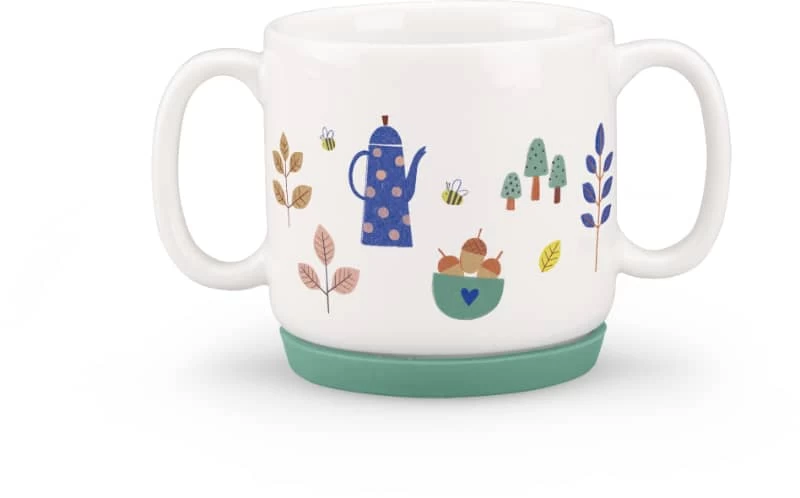 Set Vaisselle Bébé Porcelaine Pomme Des Bois Moulin Roty – Image 11