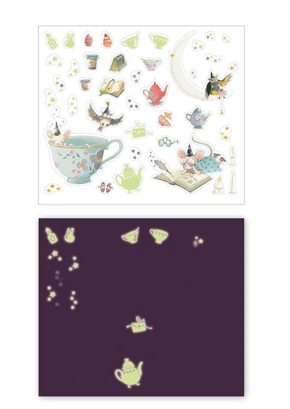 Stickers Déco Phosphorescents Il Etait Une Fois Moulin Roty – Image 3