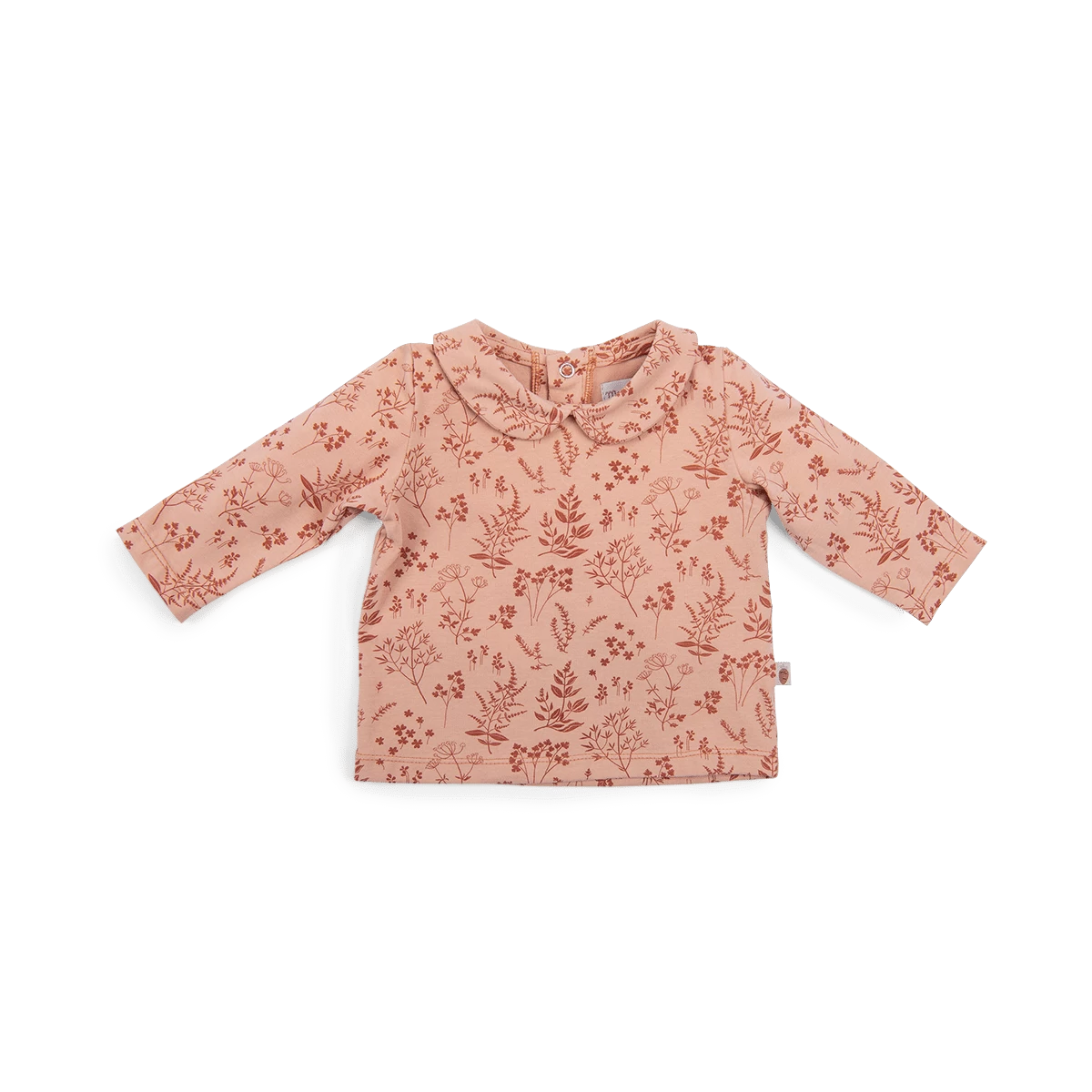 Moulin Roty Tee-shirt En Jersey Imprimé Herbes - Isaure – Image 2