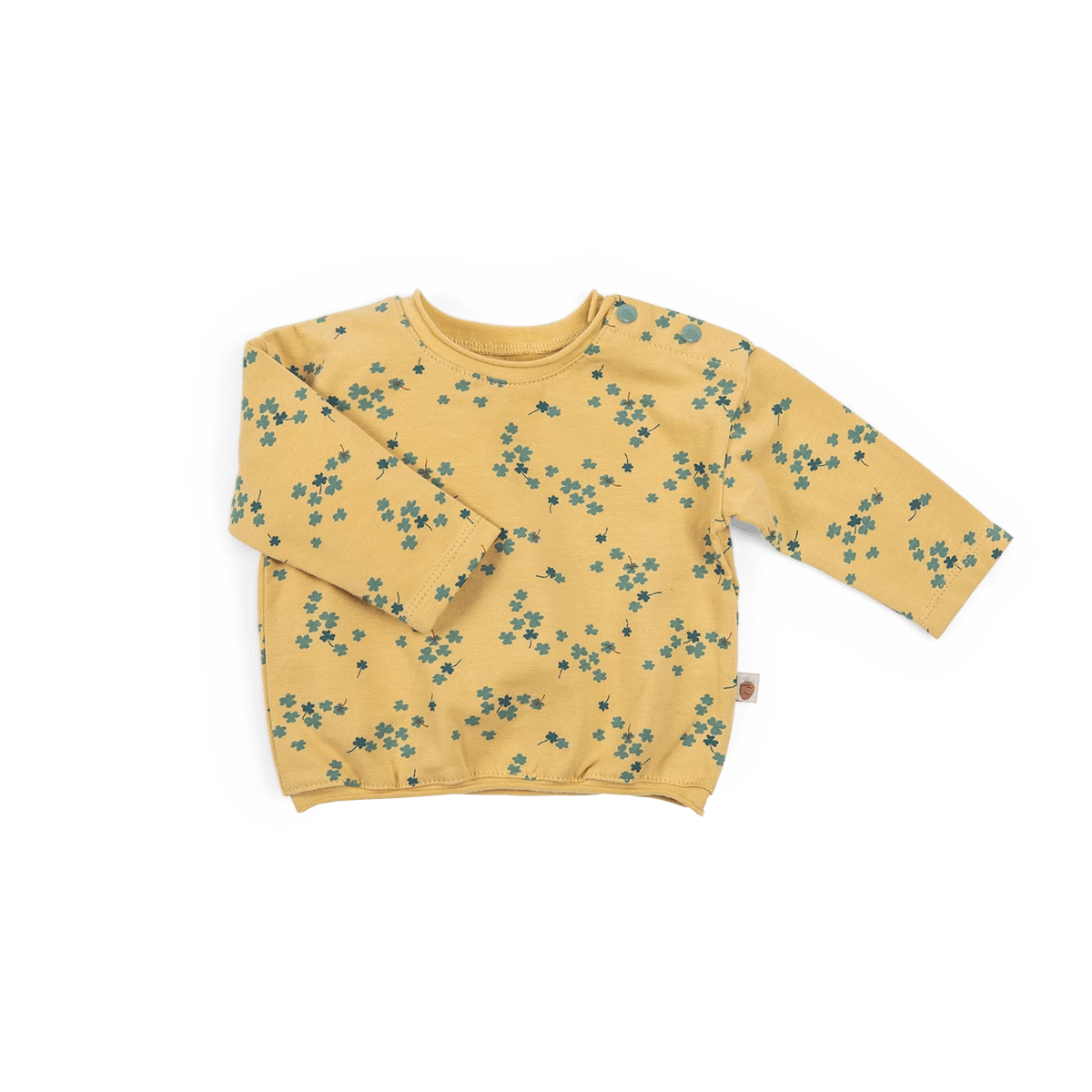 Moulin Roty Tee-shirt En Jersey Imprimé Trèfles - Ilam