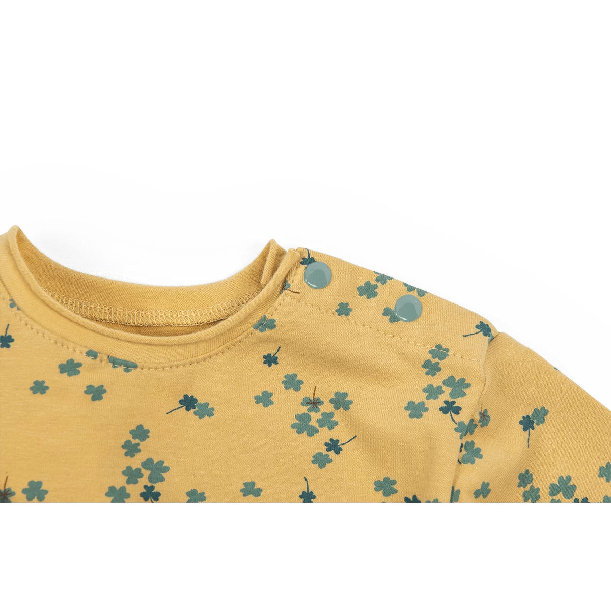 Moulin Roty Tee-shirt En Jersey Imprimé Trèfles - Ilam – Image 3