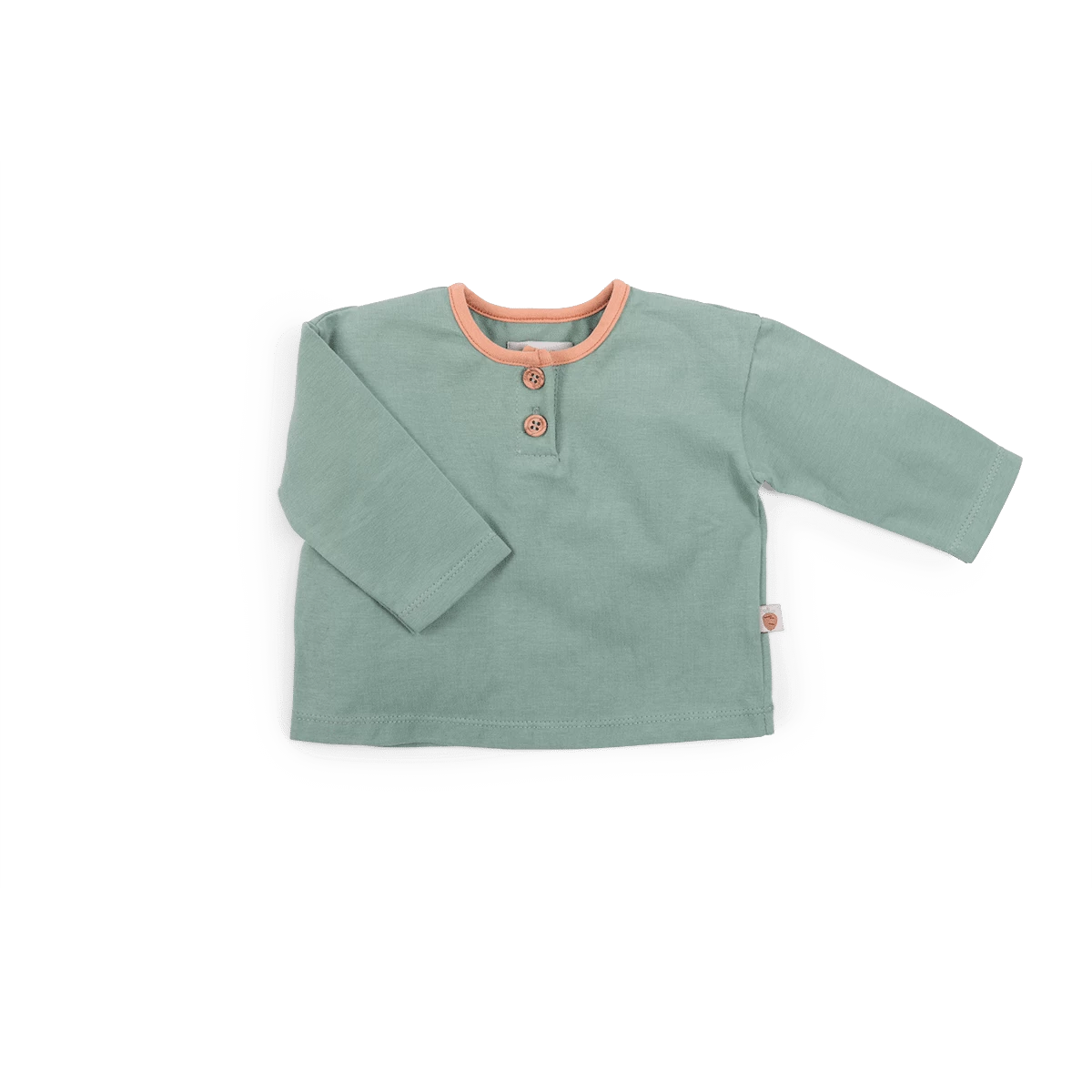 Moulin Roty Tee-shirt En Jersey Vert - Isidore
