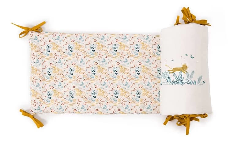 Tour De Lit Beige Sous Mon Baobab Moulin Roty – Image 2