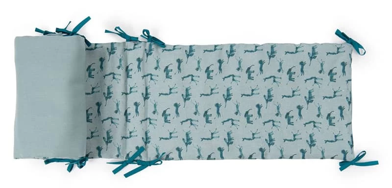 Tour De Lit Bleu Sous Mon Baobab Moulin Roty – Image 2