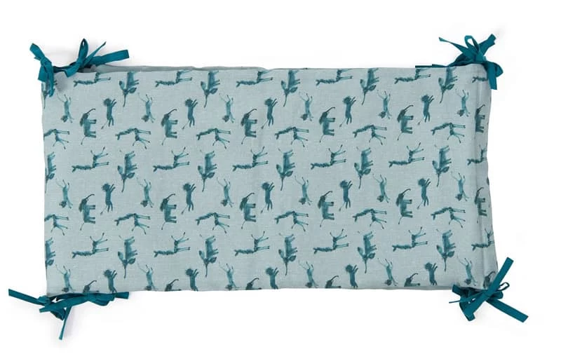 Tour De Lit Bleu Sous Mon Baobab Moulin Roty – Image 4