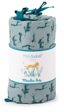 Tour De Lit Bleu Sous Mon Baobab Moulin Roty