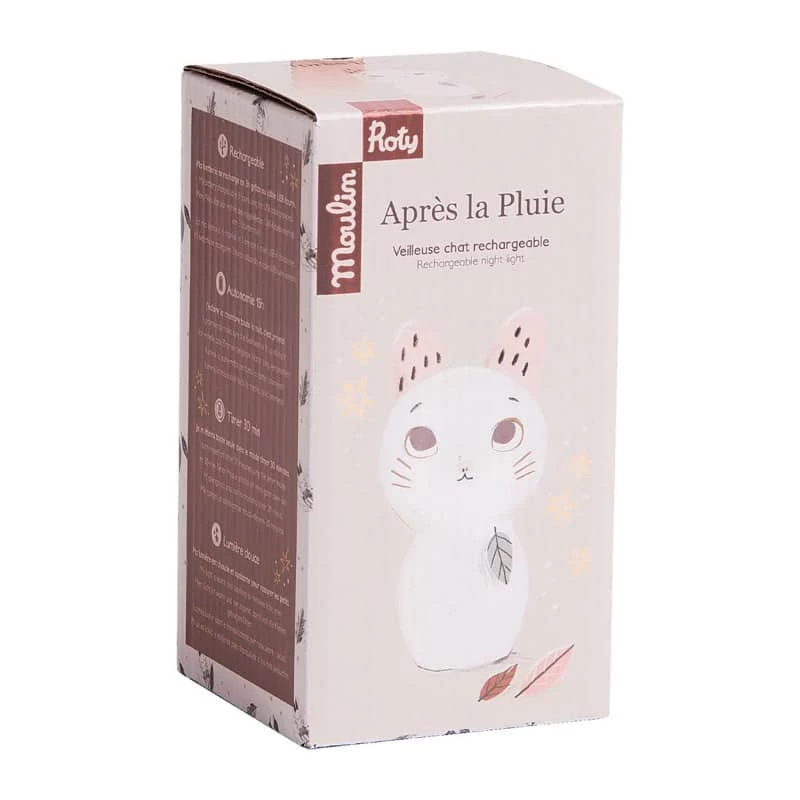Veilleuse Chat (USB) Après La Pluie Moulin Roty – Image 6