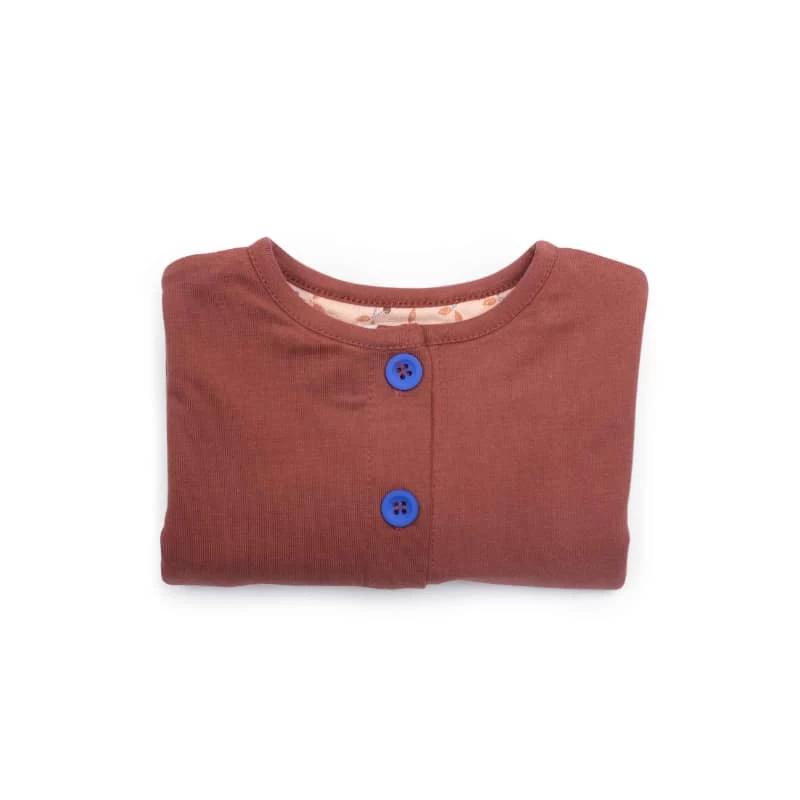 Veste Brique Framboise Pomme Des Bois Moulin Roty – Image 3