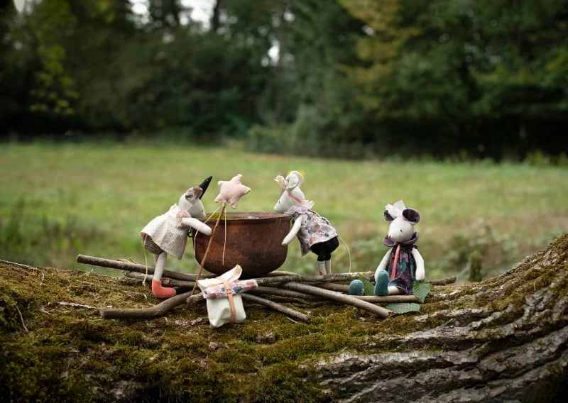 Peluche Petite Souris Sissi Il était Une Fois Moulin Roty – Image 6