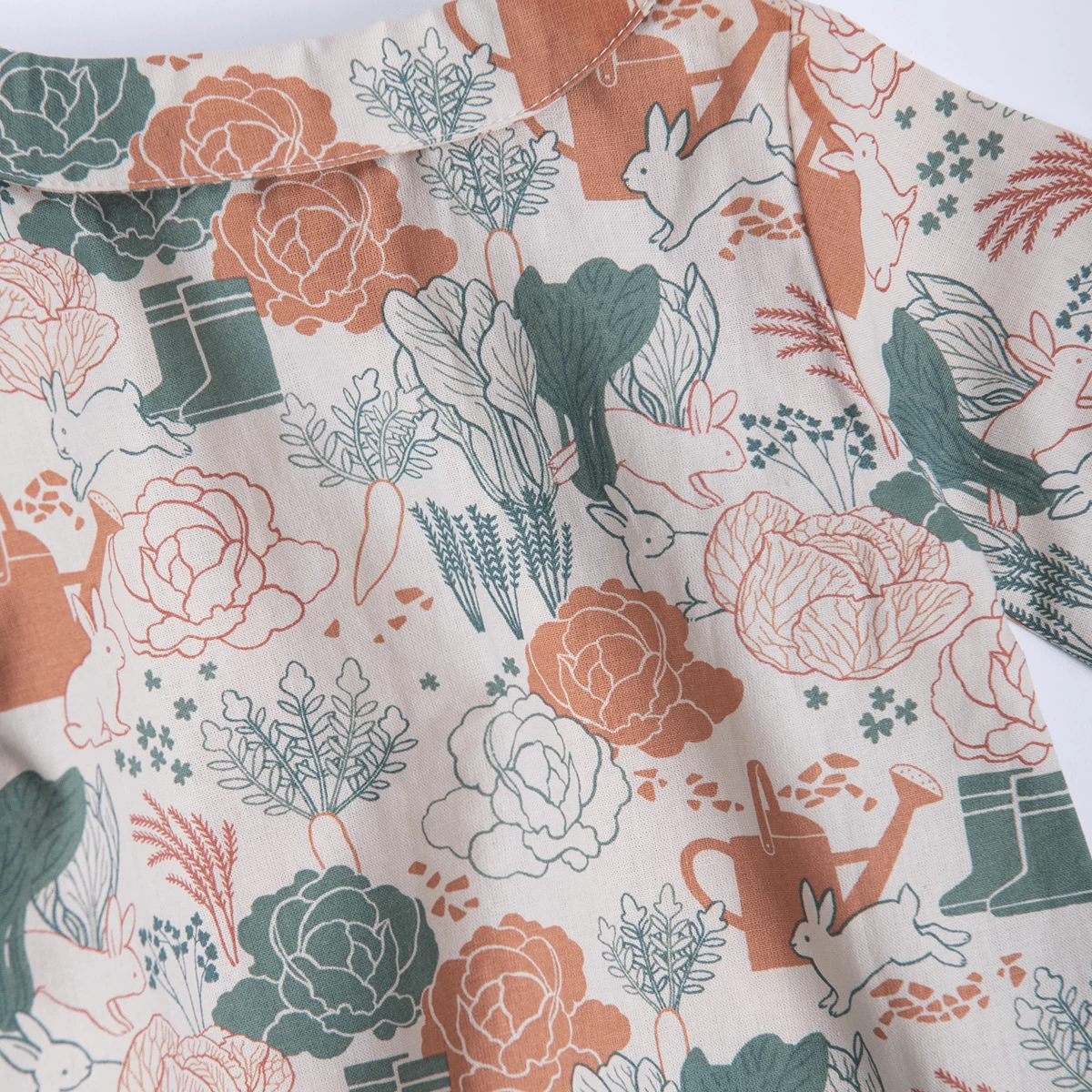 Moulin Roty Blouse En Coton Imprimé Potager - Isée – Image 4