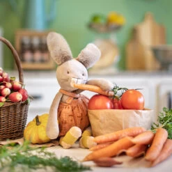 Peluche Lapin Argile Trois Petits Lapins Moulin Roty