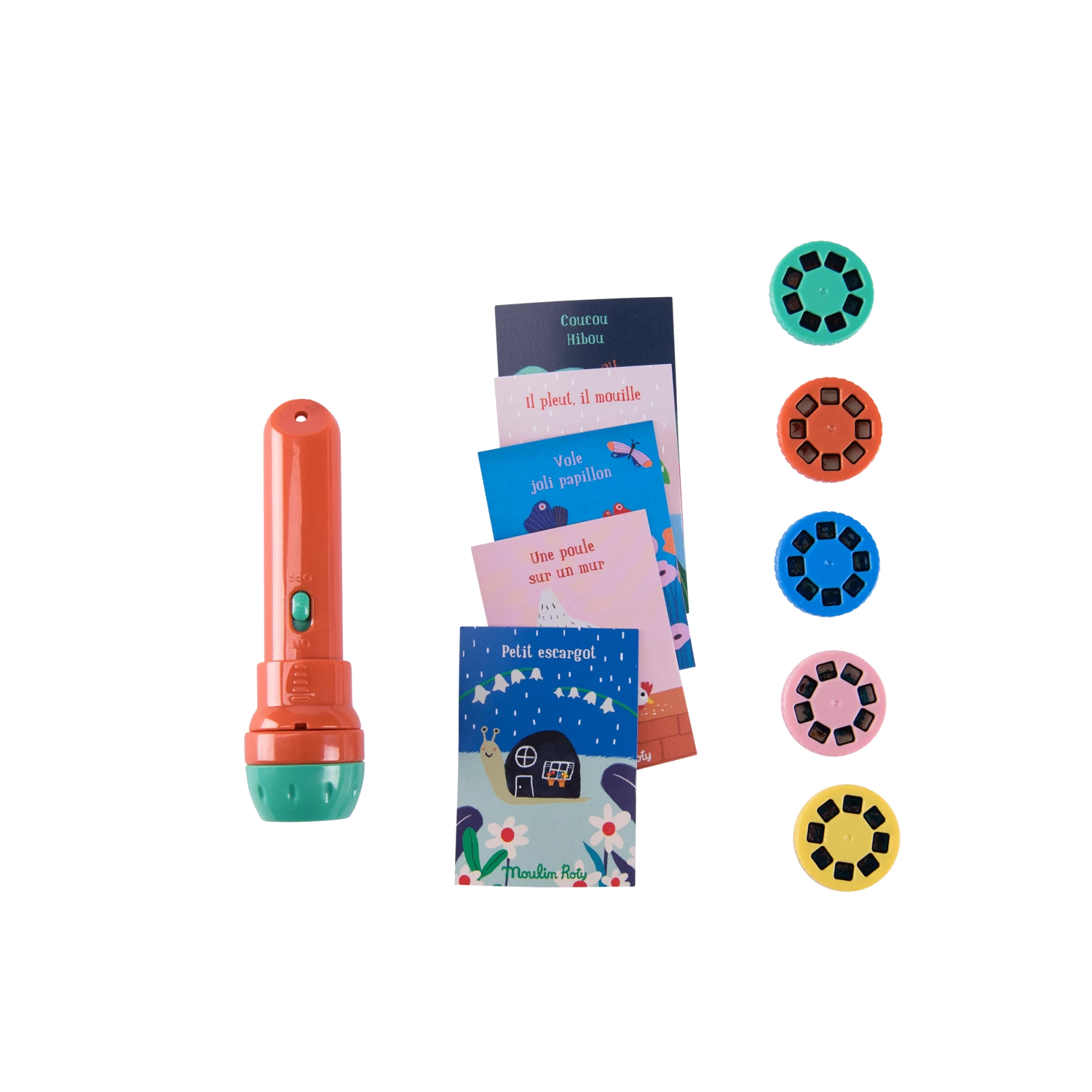 Lampe à Histoires Livre Les Jolies Comptines Les Petites Merveilles Moulin Roty – Image 5