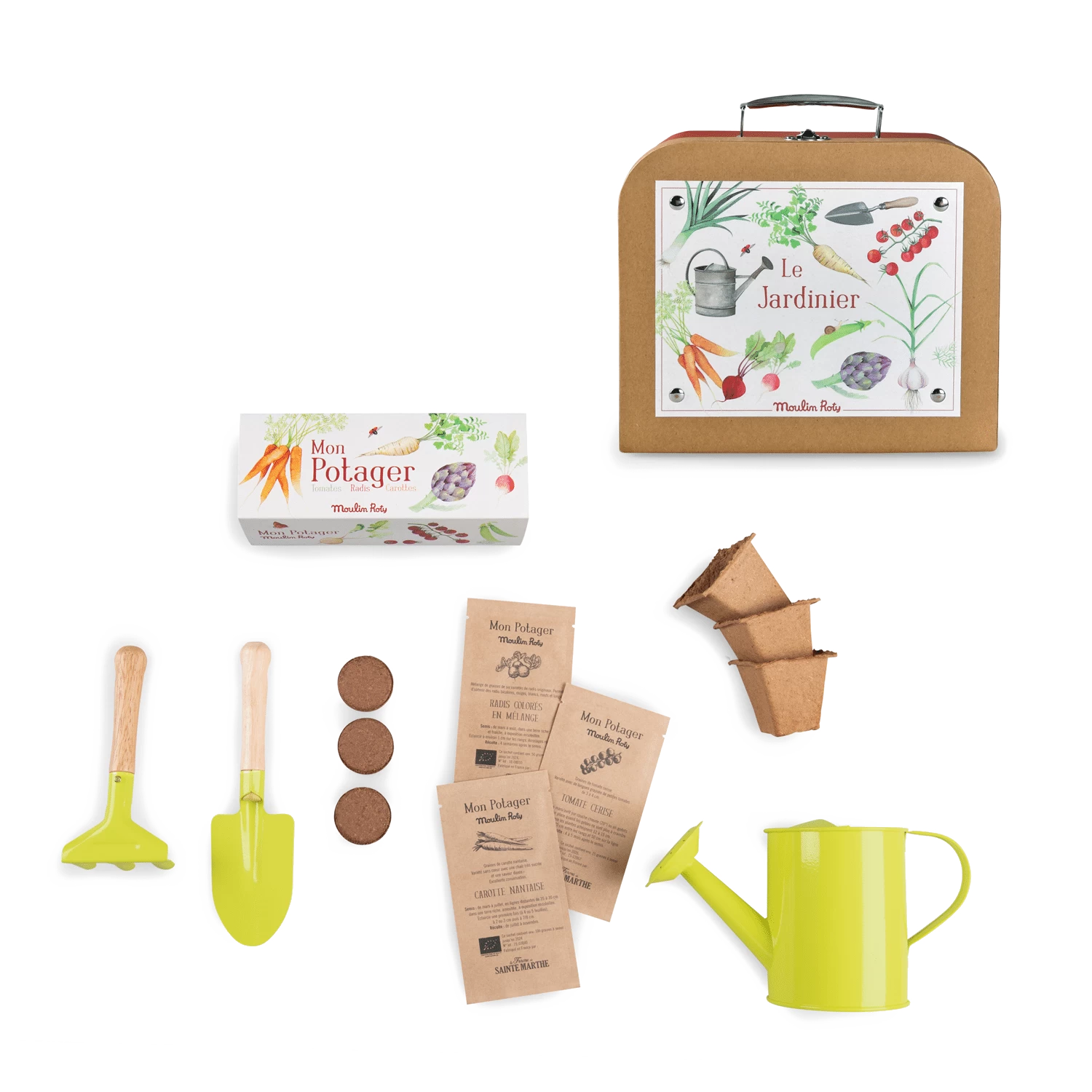 Valise Du Jardinier Le Jardin Du Moulin Moulin Roty – Image 3